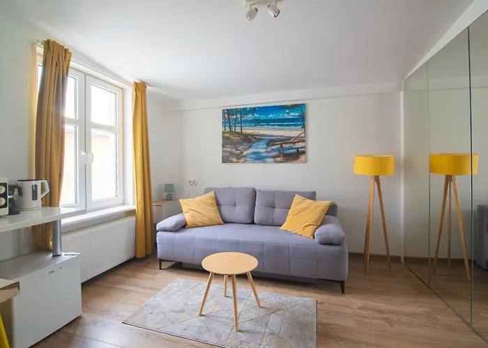 Apartamento Błękitny Wieloryb Przy Plaży, Molo, Idealny Dla Podróżników *